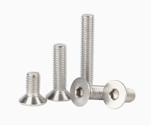 Countersunk hexagonal screw