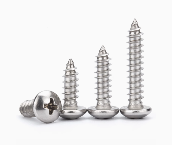 Cross pan head self tapping screw