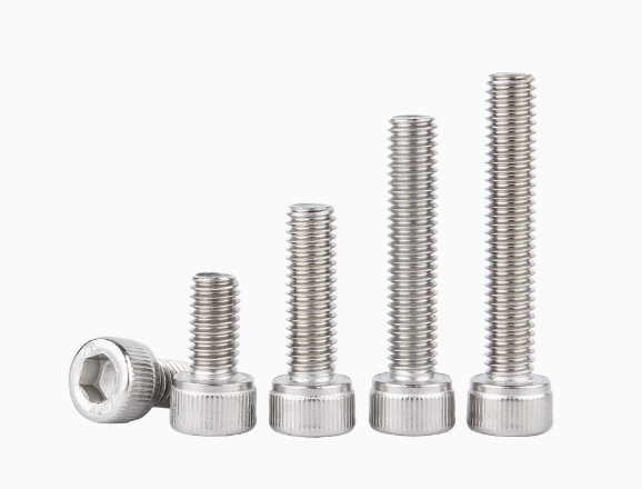 Knurl Cup head hexagonal screw