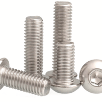 Pan head hexagonal screw,stainless steel, steel