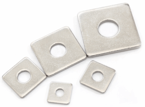 Square Washers, stainless steel