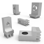 high current terminal, wurth part RAFU, brass tin plated